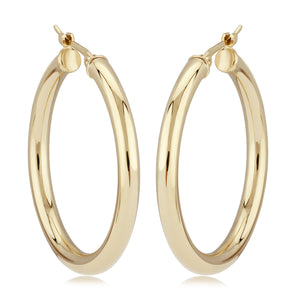 Thick Gold Hoop