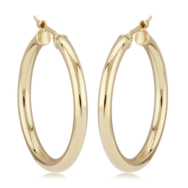 Thick Gold Hoop