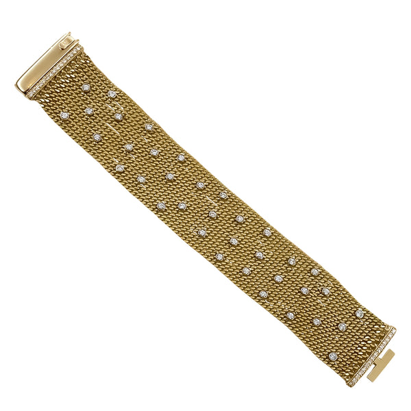 Multi-strand Diamond Bracelet