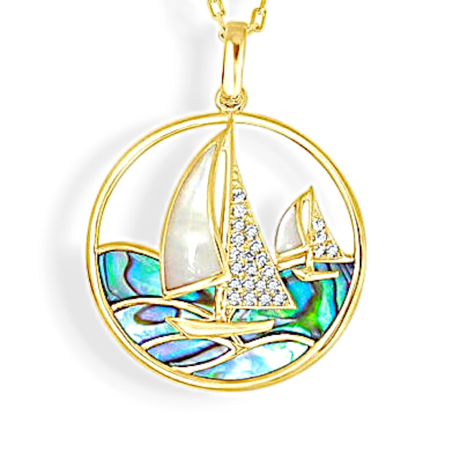 Sailboat Necklace