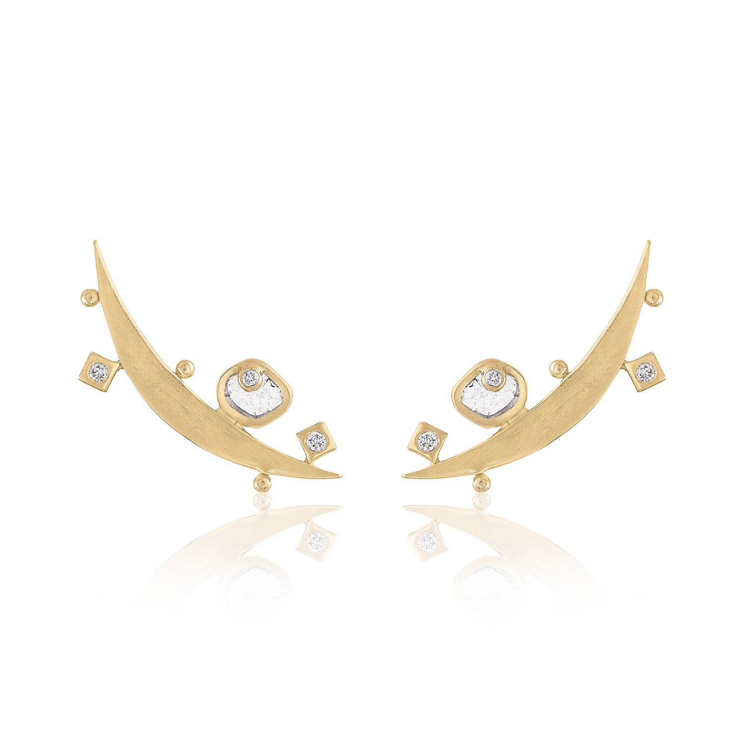 'Lunar' Climber Earrings