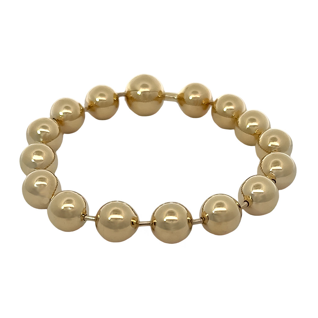 Gold Bead Bracelet