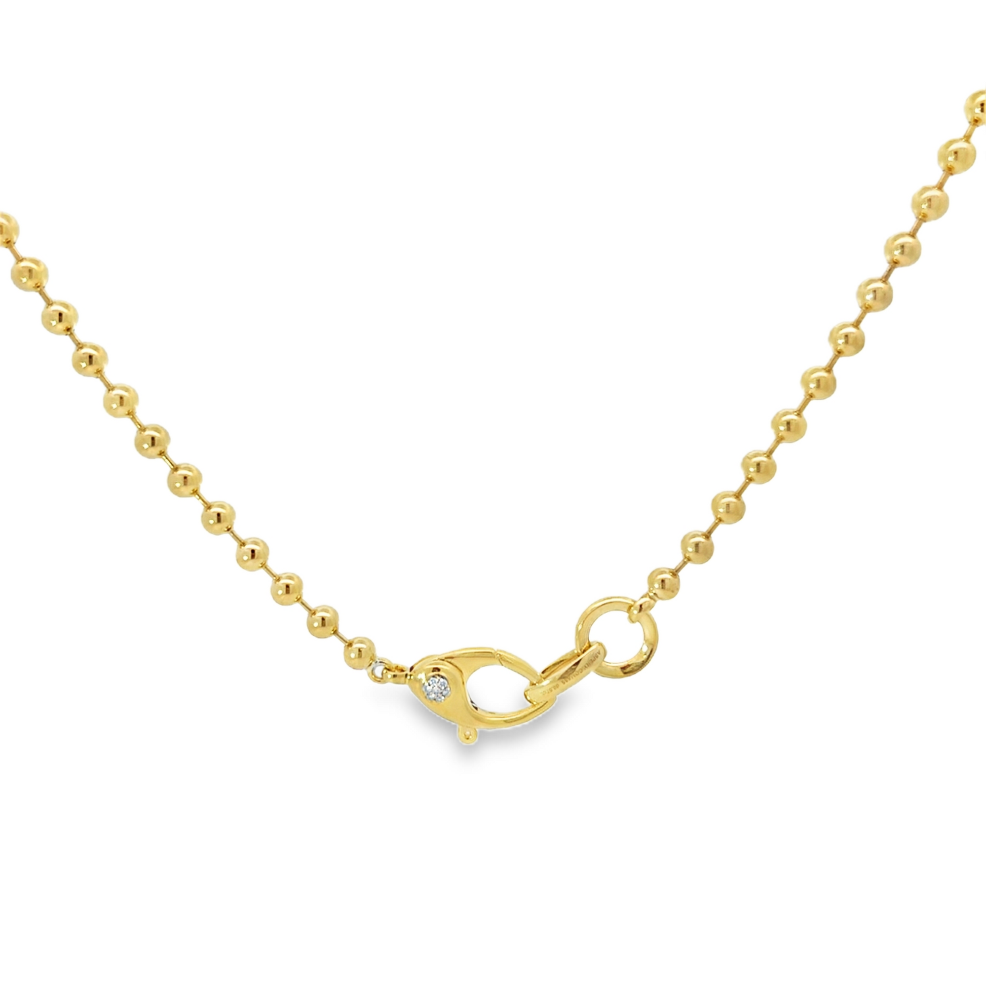 Diamond Clasp Bead Chain