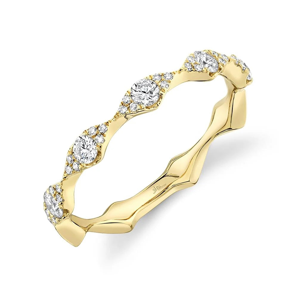Diamond Wedding Bands  -  Women'