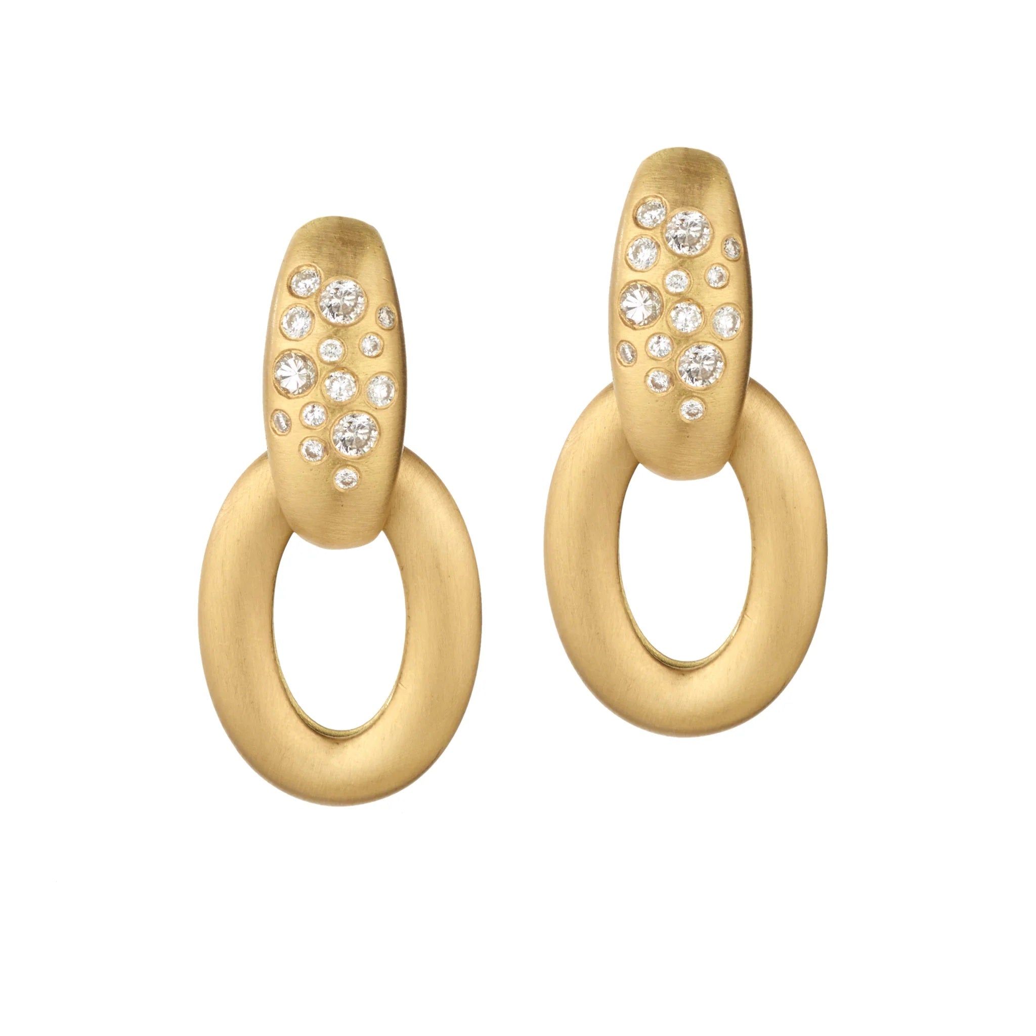 Fairy Dusk Diamond Drop Earrings