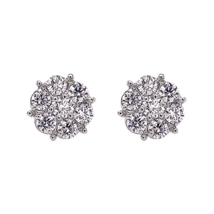 Medium Flower Cluster Earrings