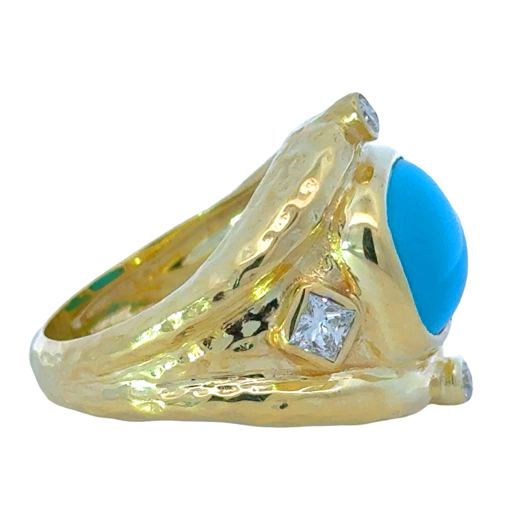Colored Stone Rings  -  Women'