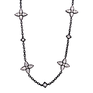 louis vuitton diamond necklace