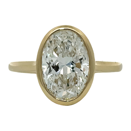 Oval Lab Grown Diamond Ring
