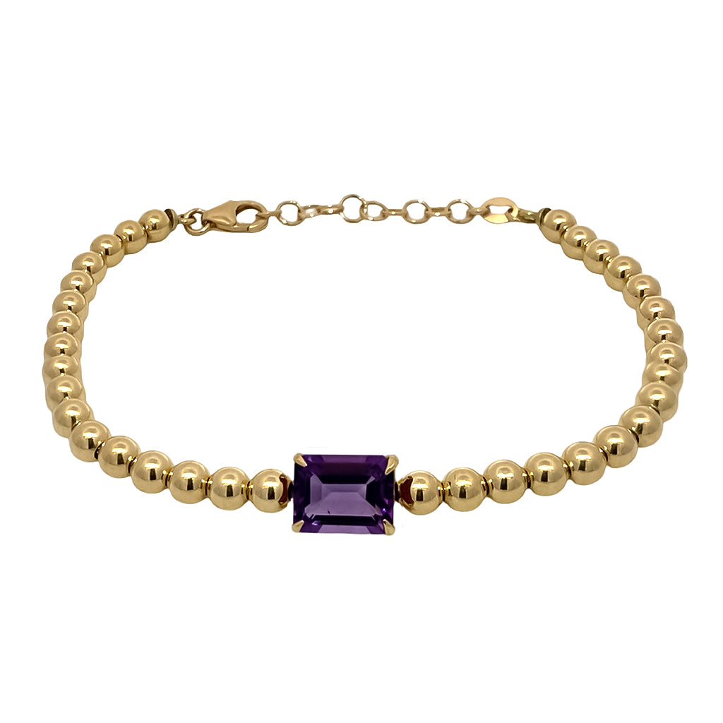 Colored Stone Bracelet