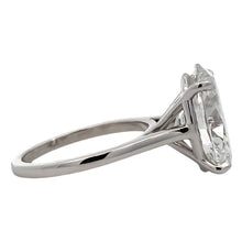 Oval Lab Grown Diamond Engagement Ring