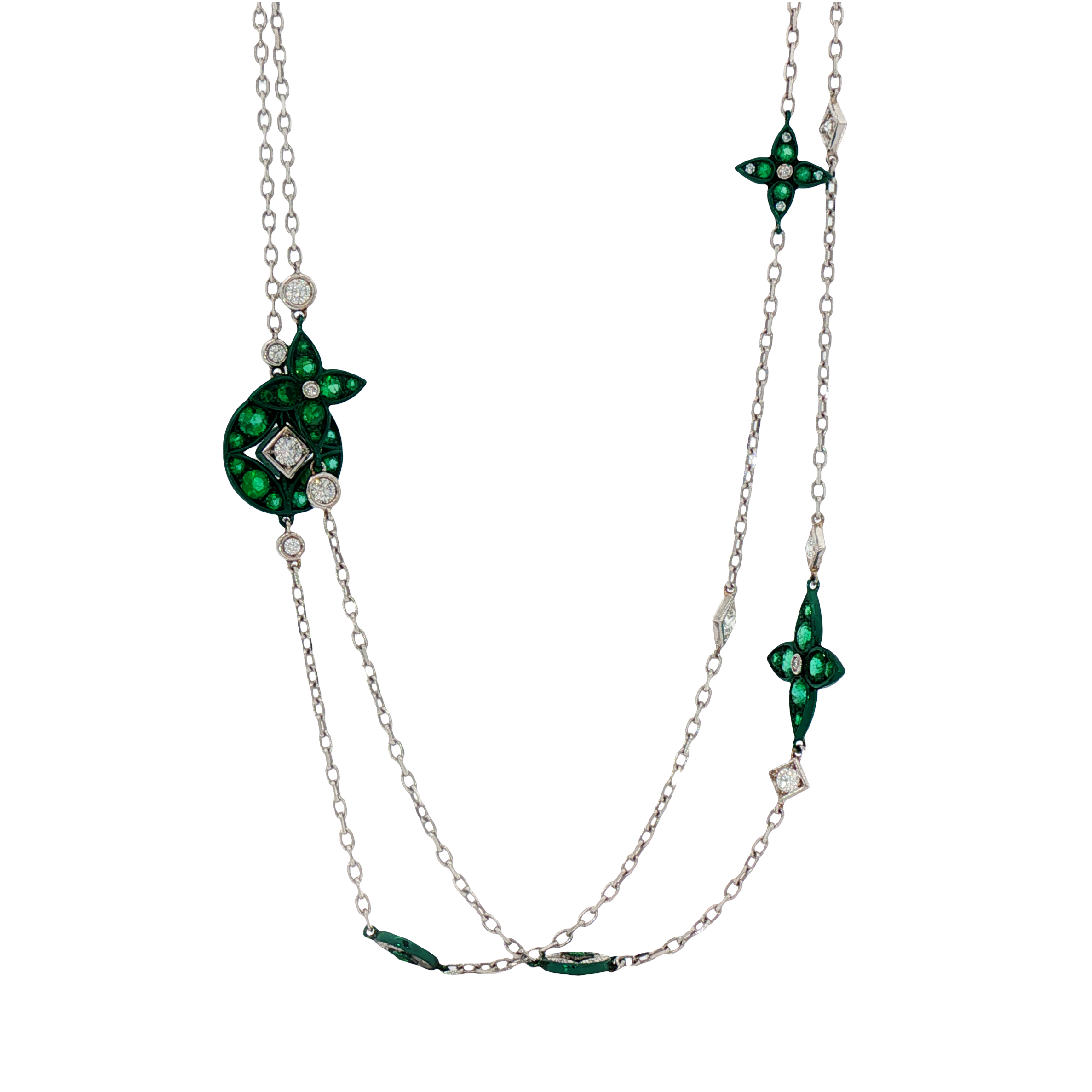 Emerald Lucilla Necklace