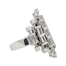 The Vintage Collection <p>Art Deco 'Sputnik' Diamond ring