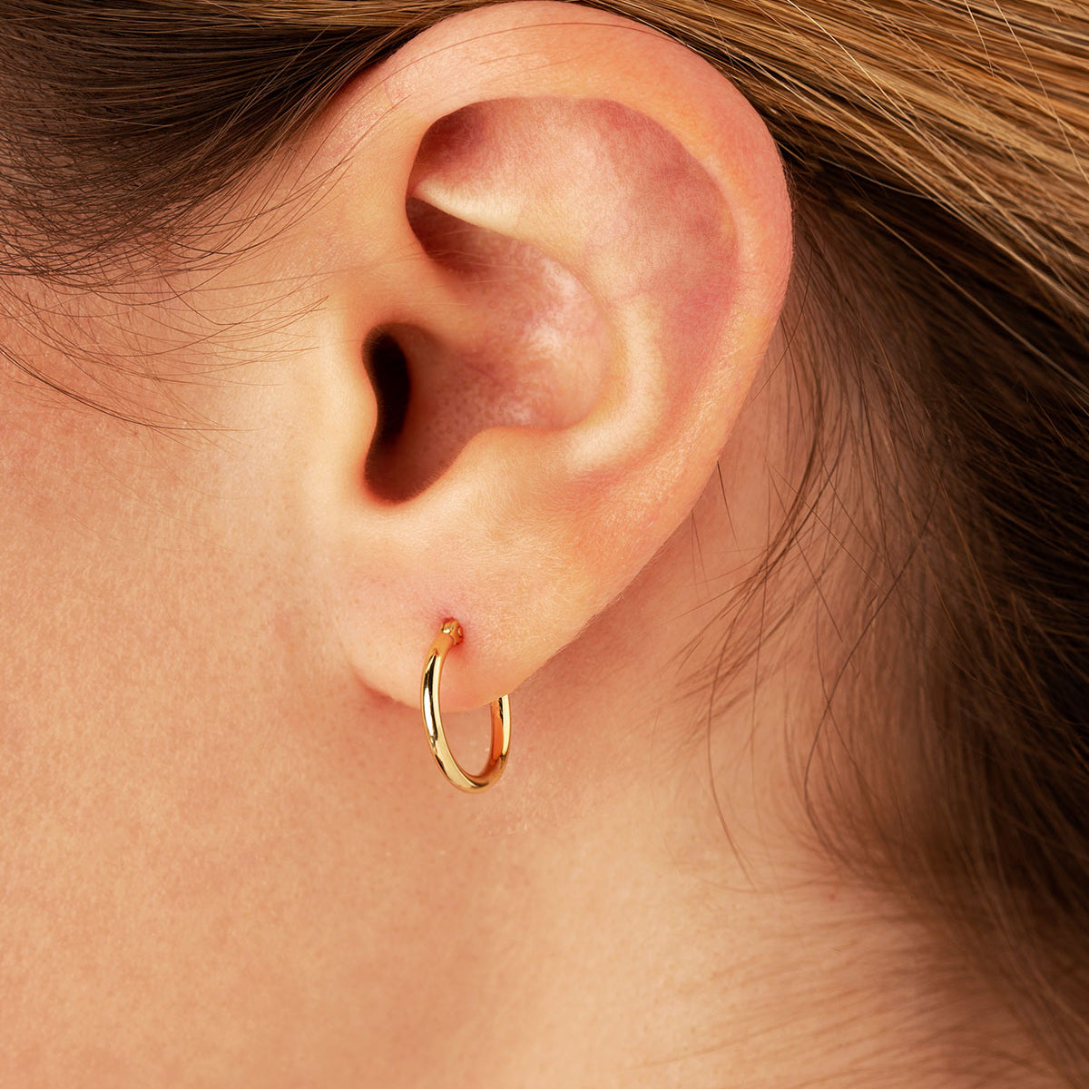 Gold Hoop Earrings