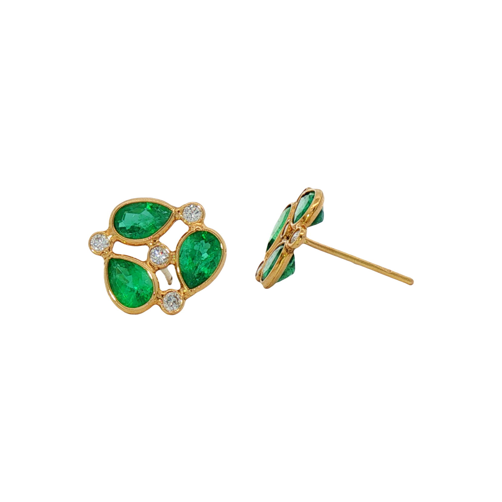 Colored Stone Earring