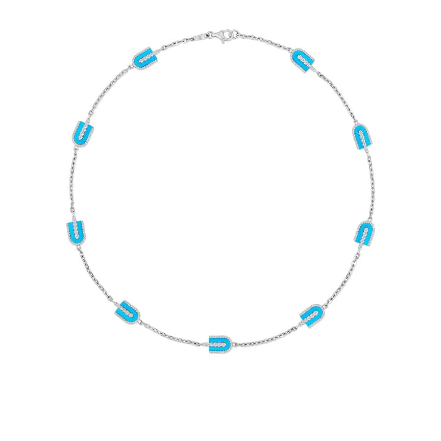 Colored Stone Necklace