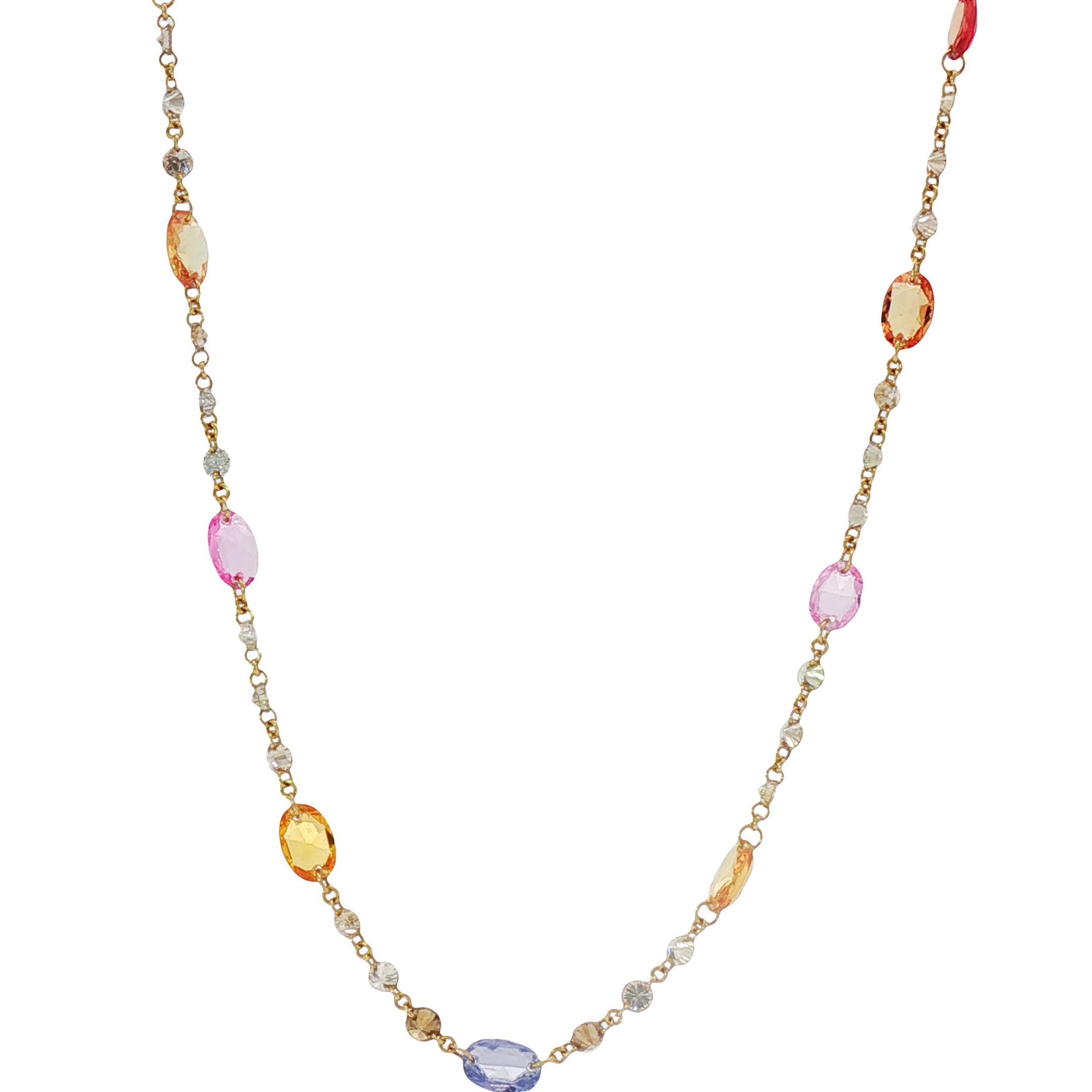 Colored Stone Necklace