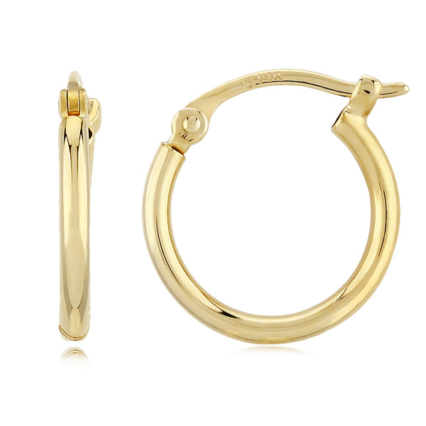 Gold Hoop Earrings