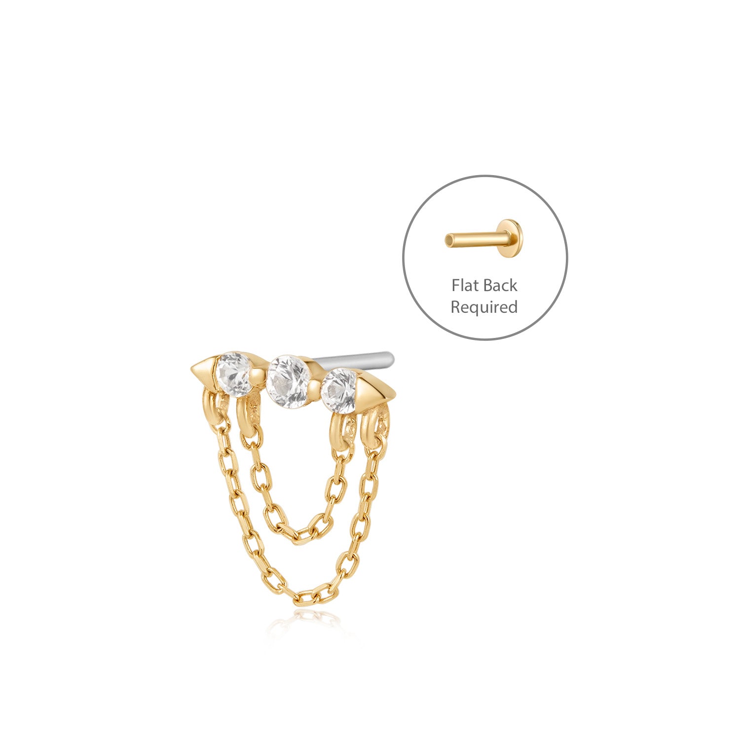 Colored Stone Earring