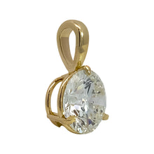 Lab Grown Diamond Solitaire Pendant