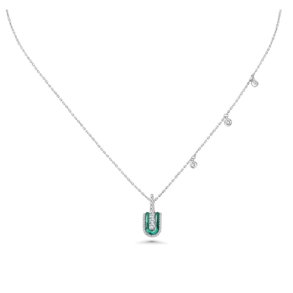 Colored Stone Necklace