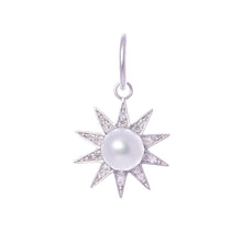 Sterling Silver and Diamond Star Charm