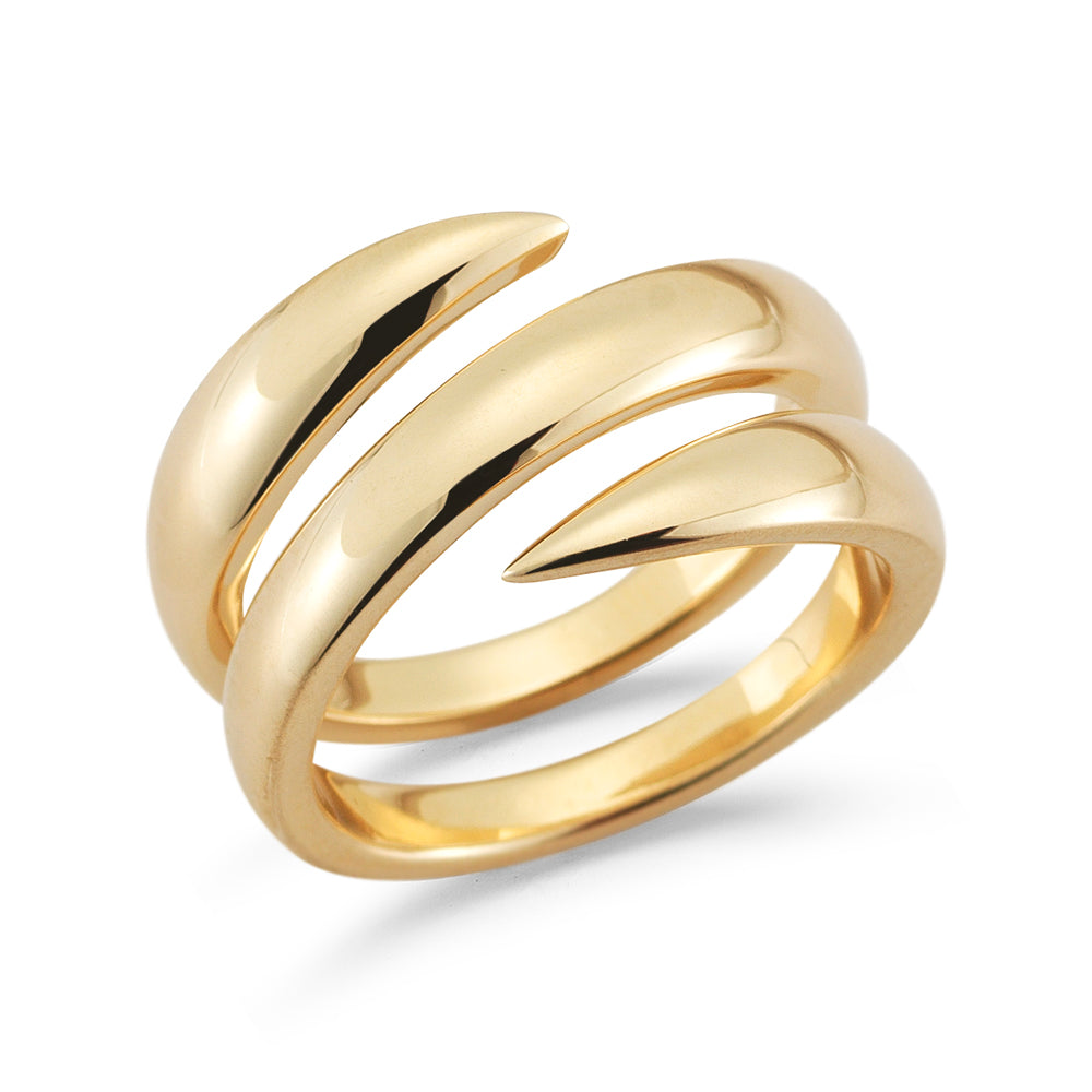 Triple Wrap Gold Ring