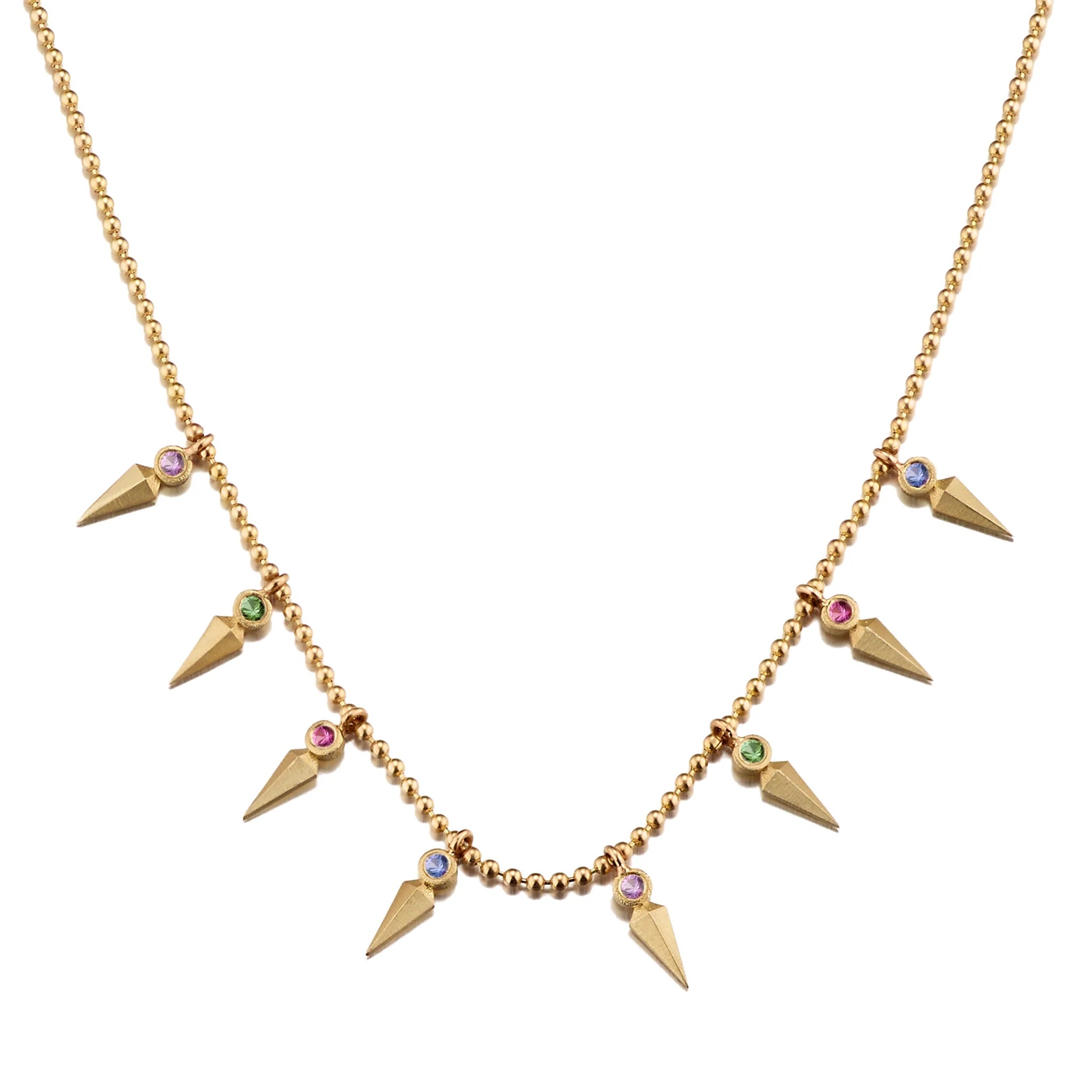 Dagger Station Necklace