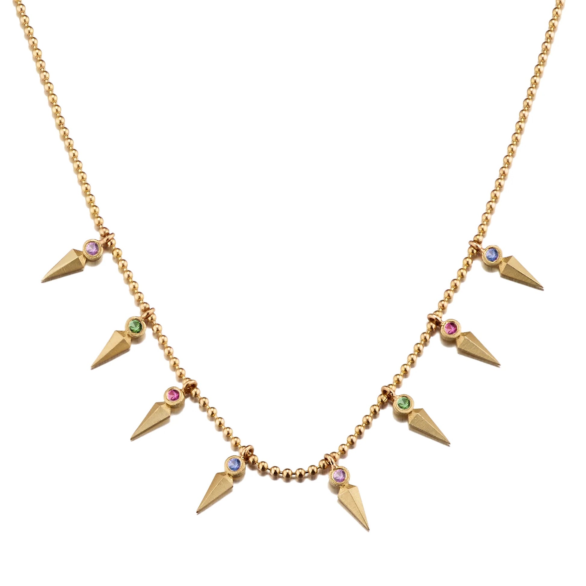 Dagger Station Necklace