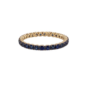 Thin Sapphire Band