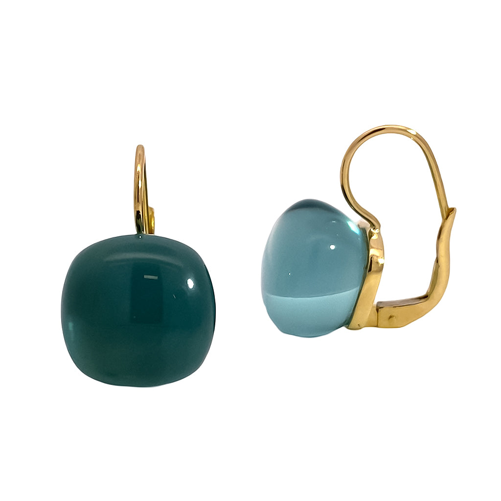 Colored Stone Earring