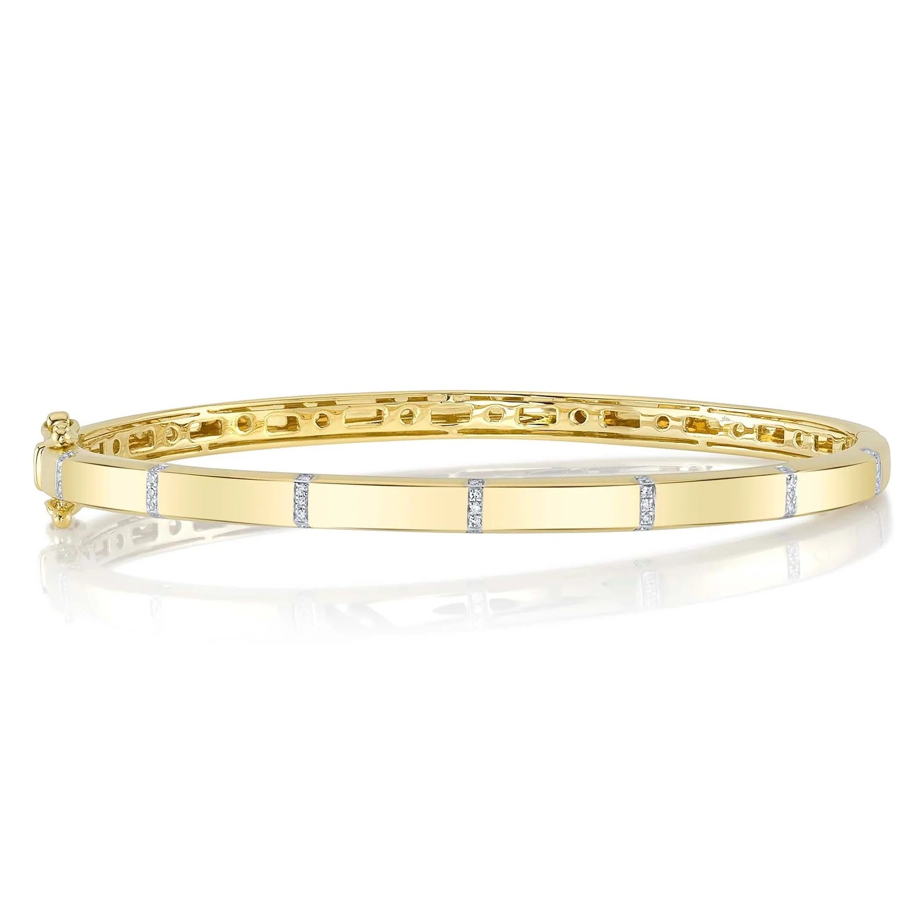 Diamond Line Hinge Bracelet