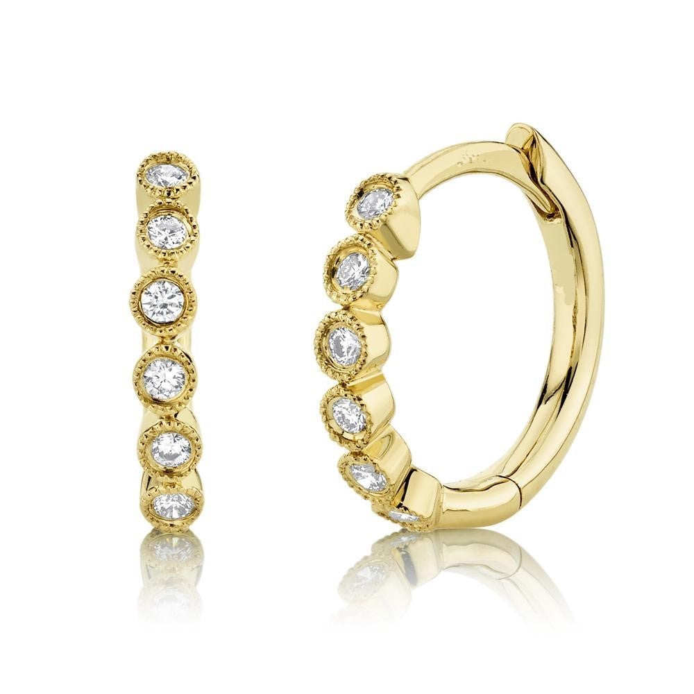 Diamond Huggie Earring