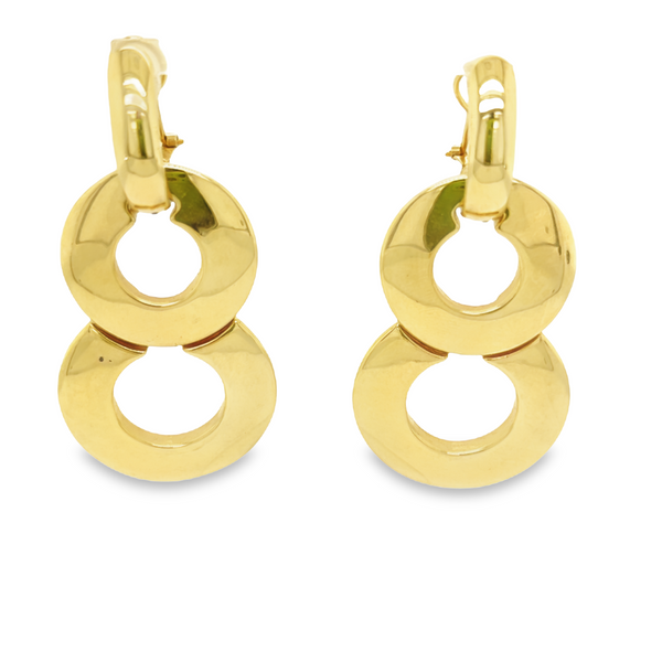 Figure 8 Gold Hoop Earrings