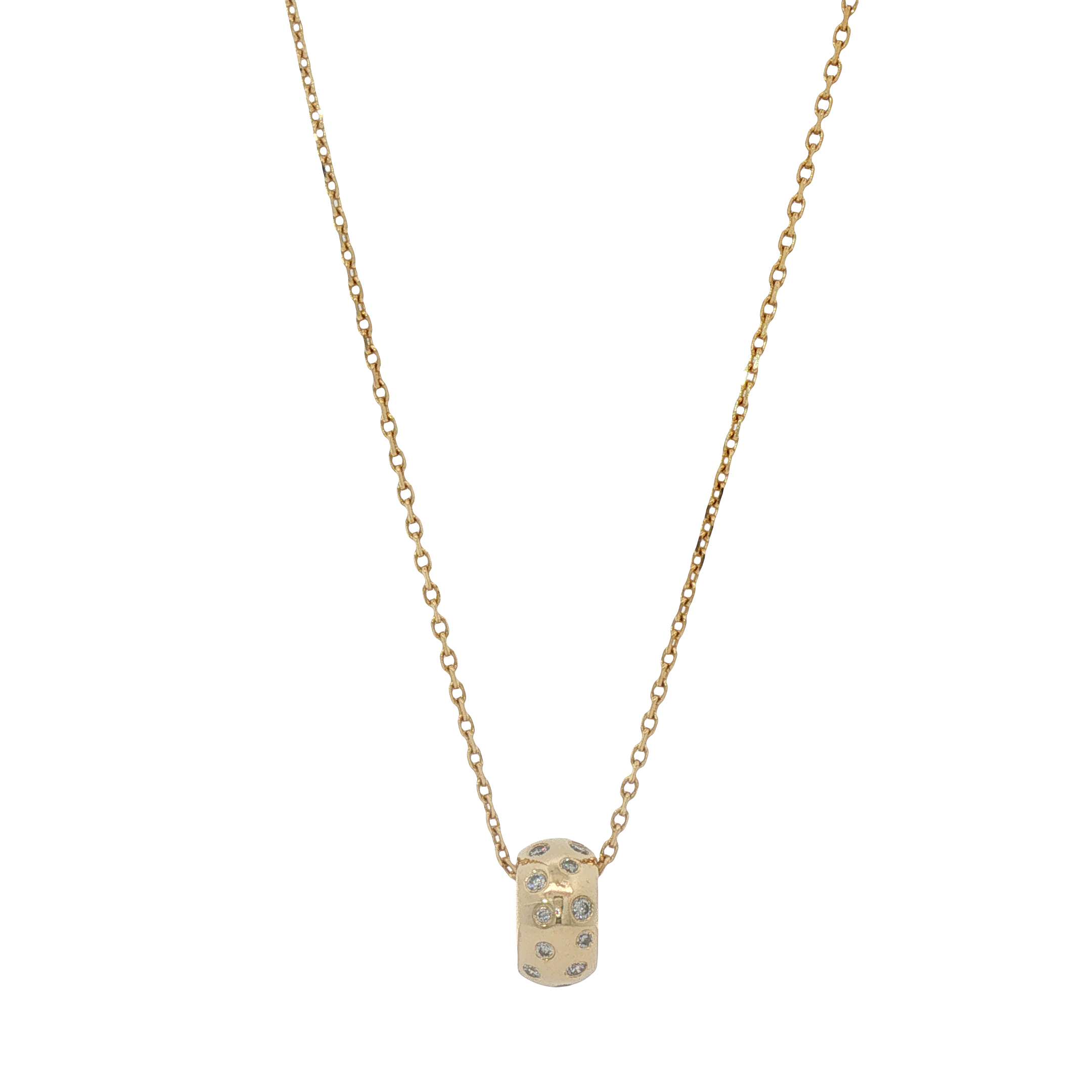 Diamond Rondelle Necklace