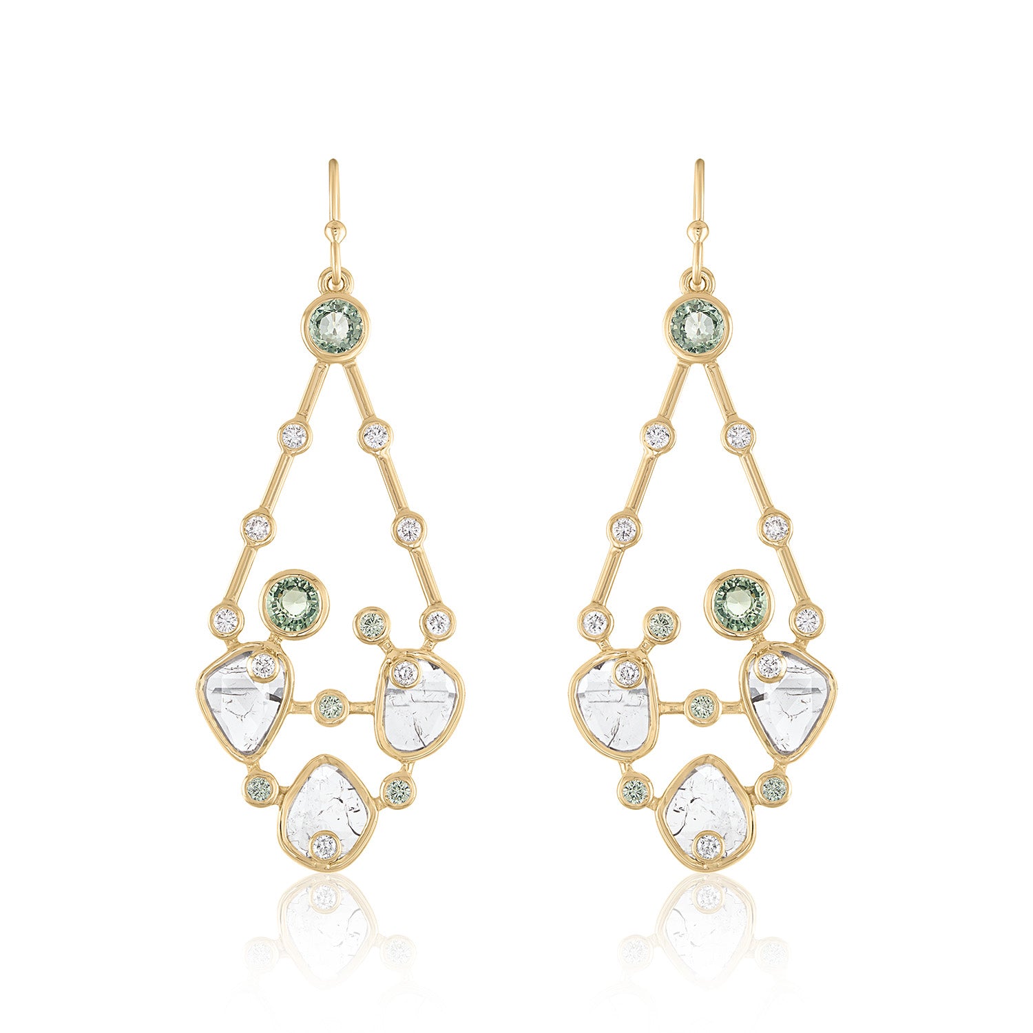 Colored Stone Earring