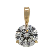 Lab Grown Diamond Solitaire Pendant