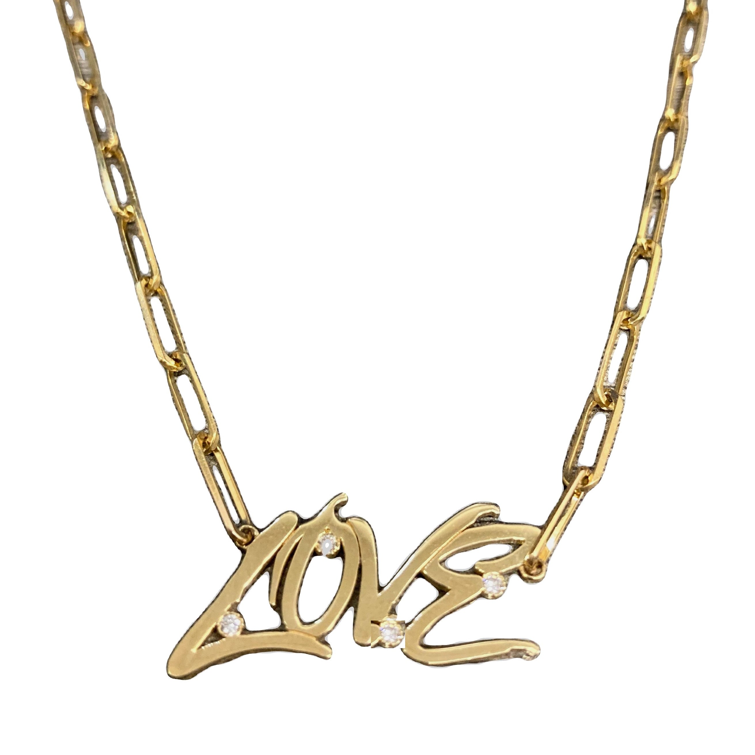 Love Graffiti Necklace