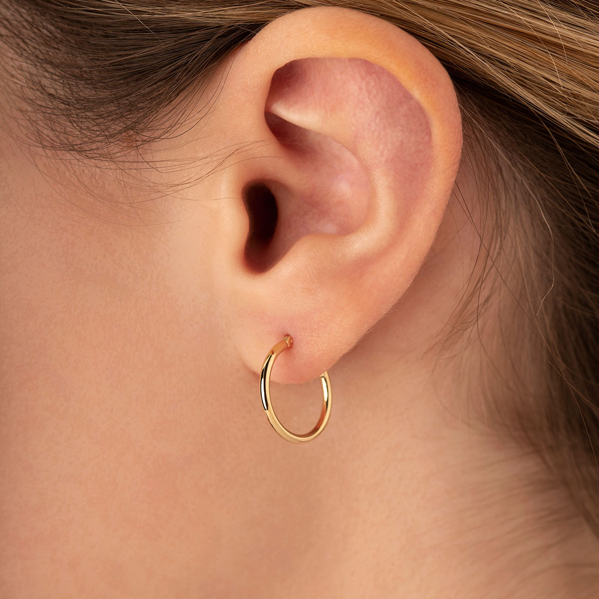 Gold Hoop Earrings