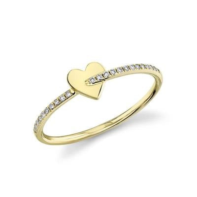 Pierced Heart Ring