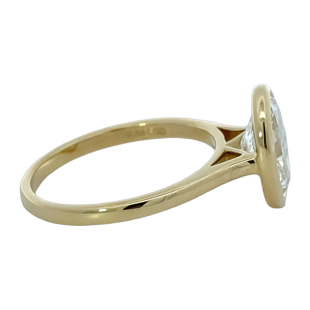 Oval Lab Grown Diamond Ring