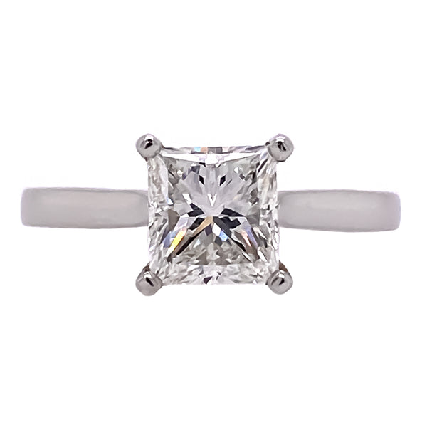 Princess Cut Diamond Solitaire Ring