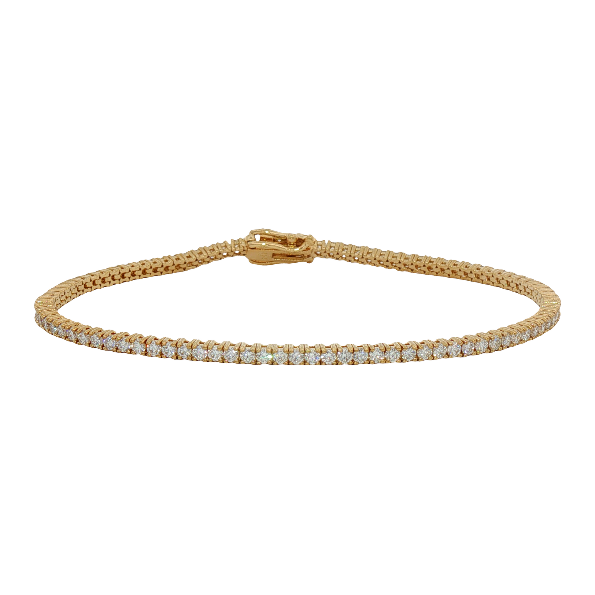 Yellow Gold Diamond Bracelet