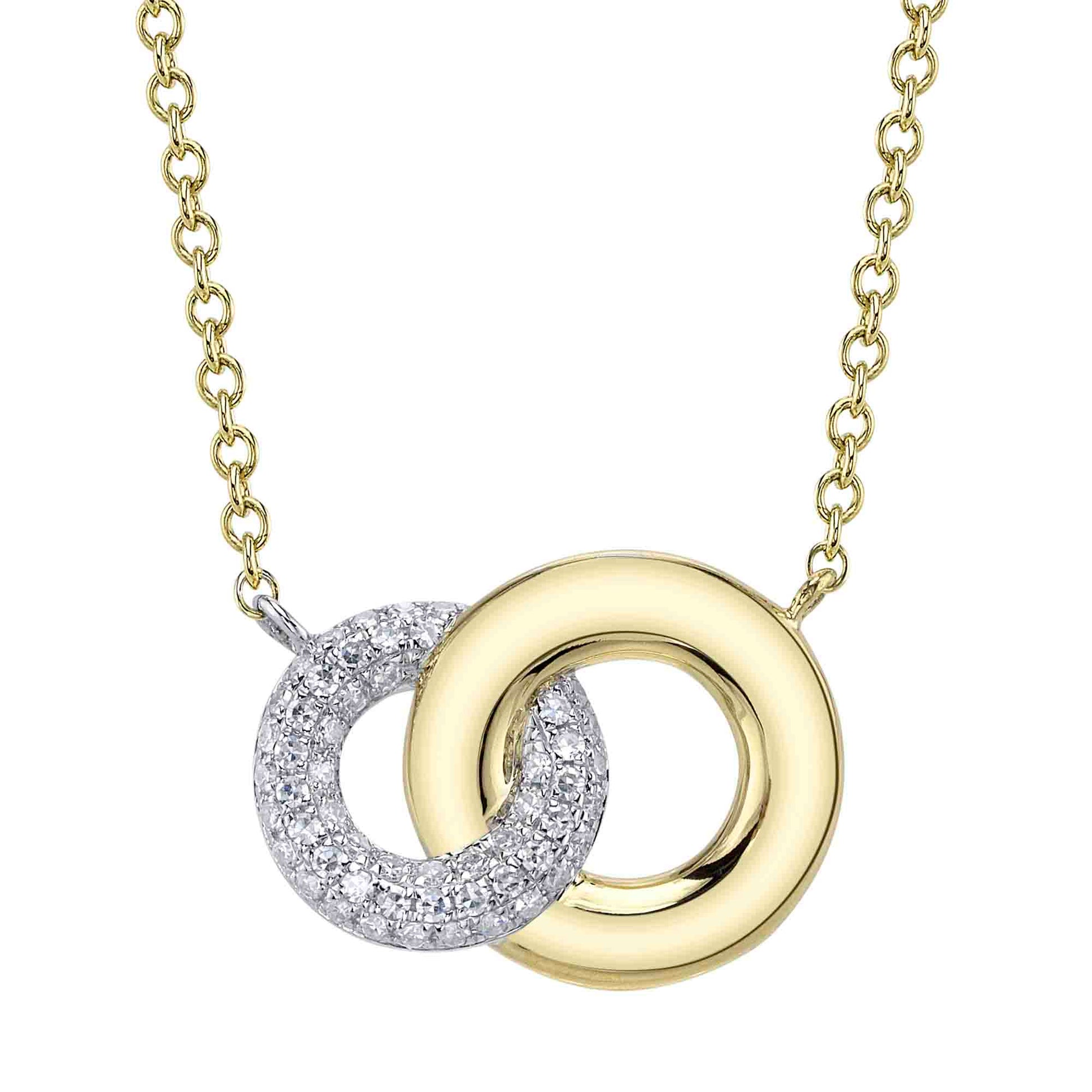 Interlocking Circle Necklace