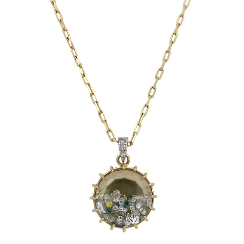 Diamond Shaker Necklace