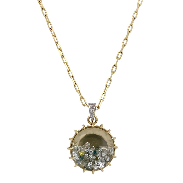 Diamond Shaker Necklace