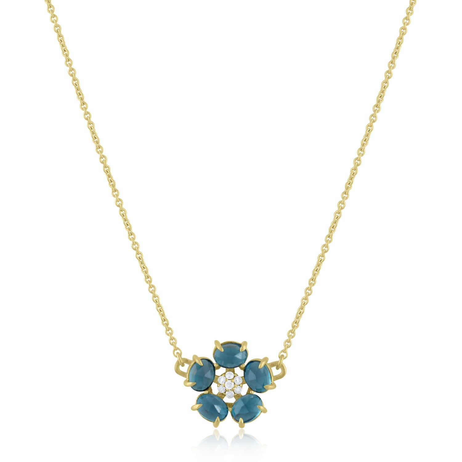 Colored Stone Necklace