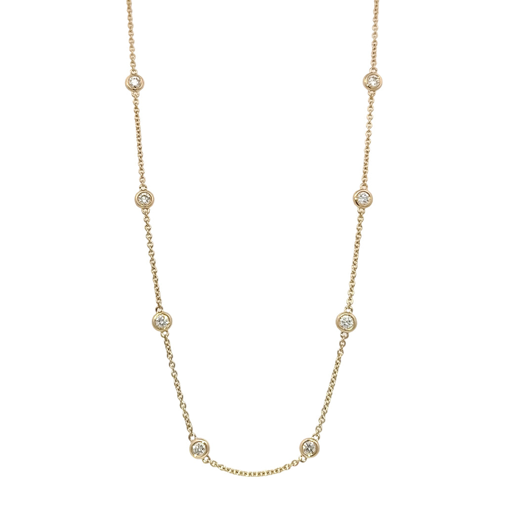 Diamond By the Yard Necklace