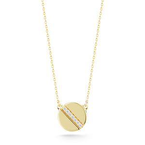 'Token' Disc Necklace