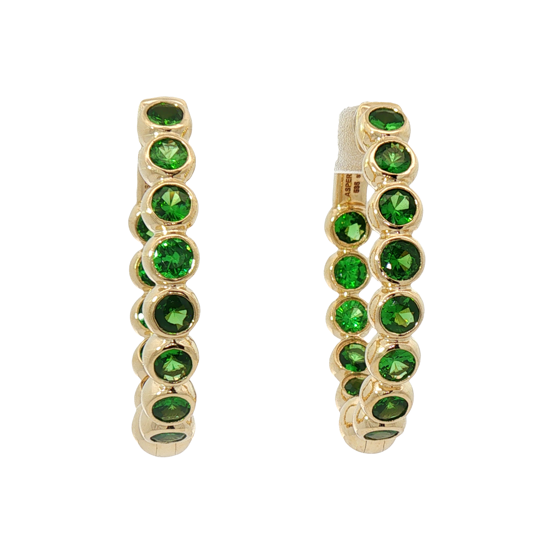 Tsavorite Stone Earring